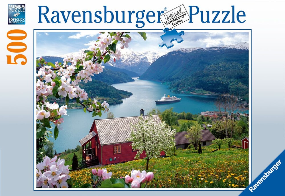 RVB Puzzle 500 T. Skandinavische Idyl. Puzzle Ravensburger 749061400000 Bild Nr. 1