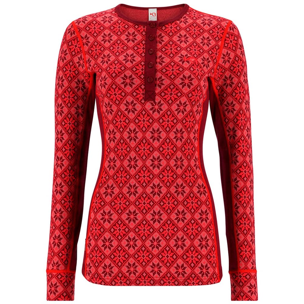 Rose LS Shirt fonctionnel Kari Traa 468874900330 Taille S Couleur rouge Photo no. 1
