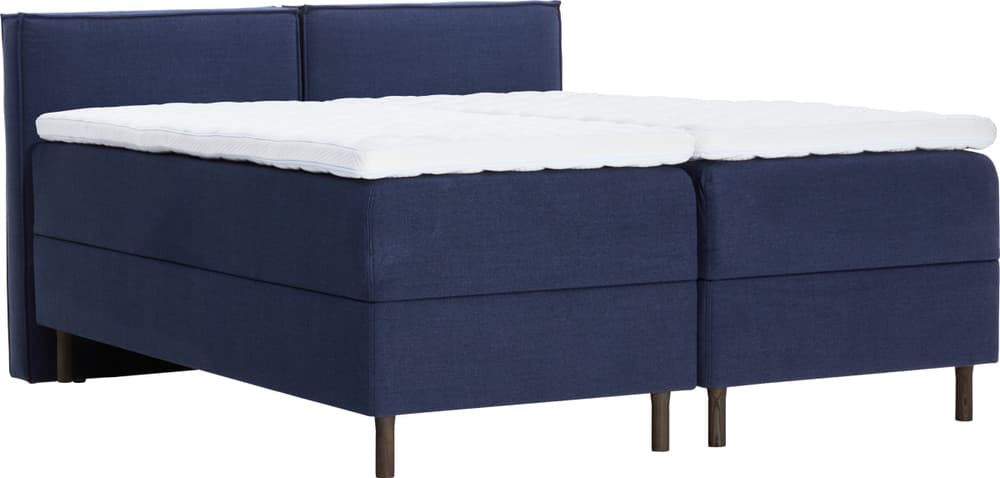 LUNE Letto Boxspring 407927700000 Dimensioni L: 160.0 cm x P: 200.0 cm Colore Blu scuro N. figura 1