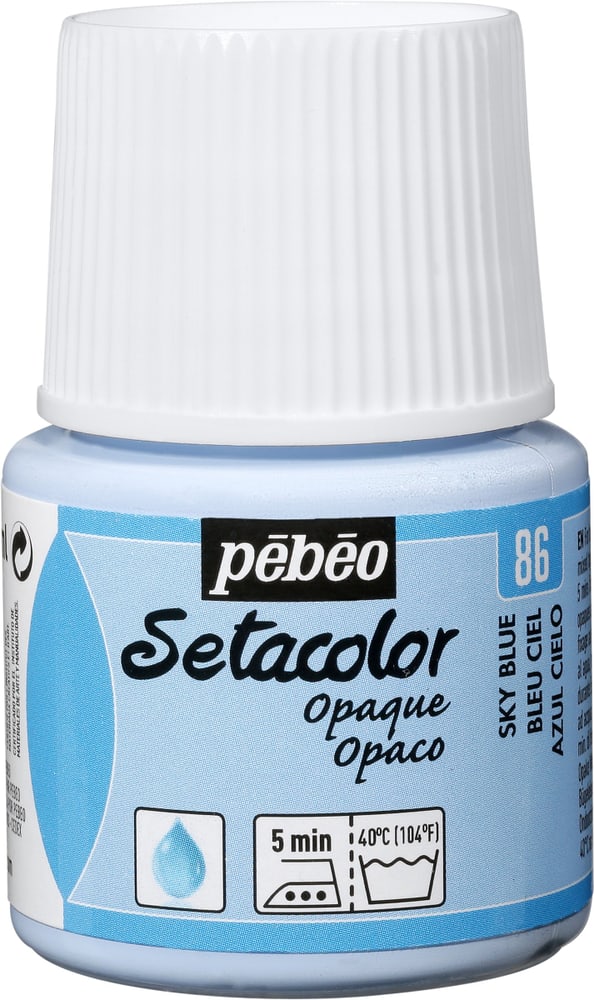 Pébéo Setacolor himmelblau Textilfarbe Pebeo 665384900000 Bild Nr. 1