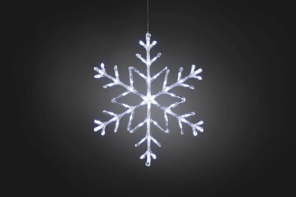 LED Fiocco di neve acrilico, biancofreddo Konstsmide 61314510000014 No. figura 1