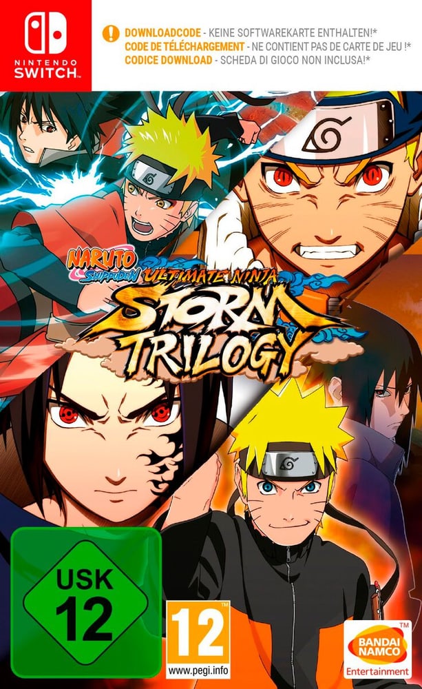 NSW - Naruto Ultimate Ninja Storm - Trilogy Game (Box) 785300168183 N. figura 1