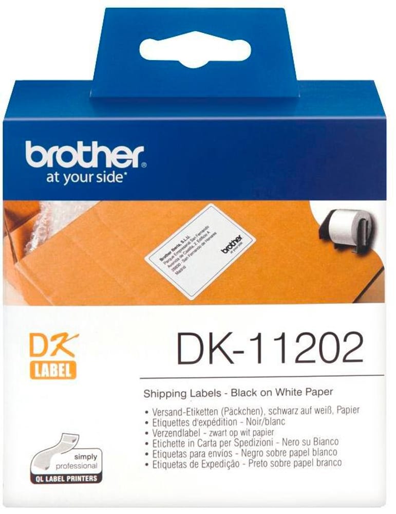 DK-11202 Thermo Direct 62 x 100 mm Etiketten Brother 785302404217 Bild Nr. 1