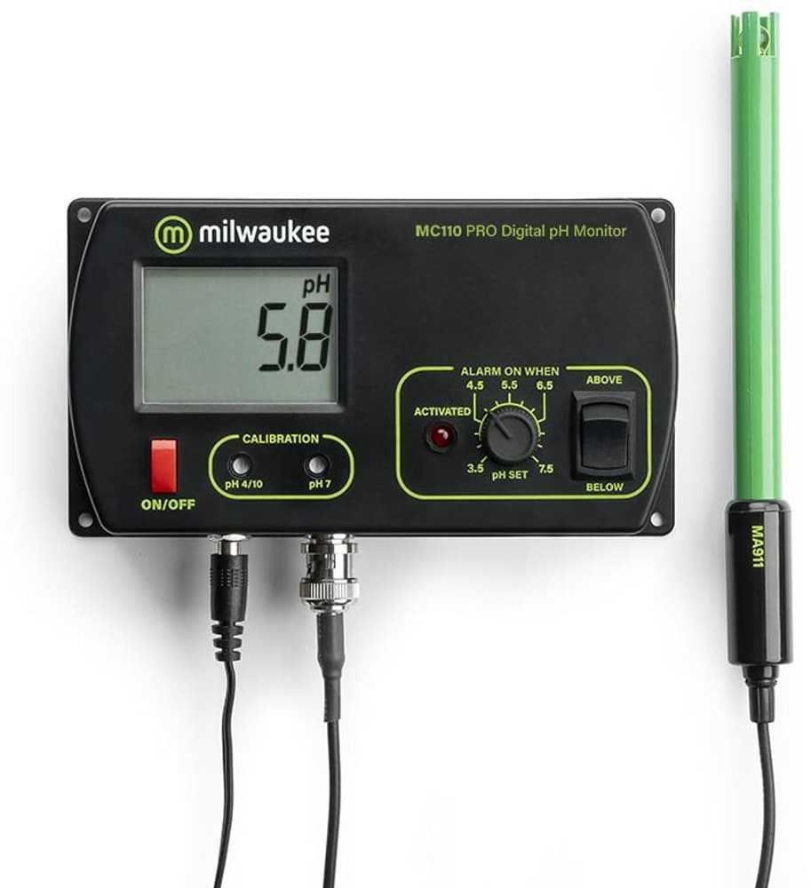 Monitor di pH MC110 Apparecchio di misura Milwaukee 669700104503 N. figura 1