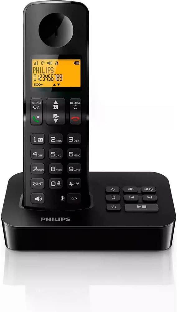 Téléphone sans fil D2651B Téléphone fixe Philips 785302401231 Photo no. 1