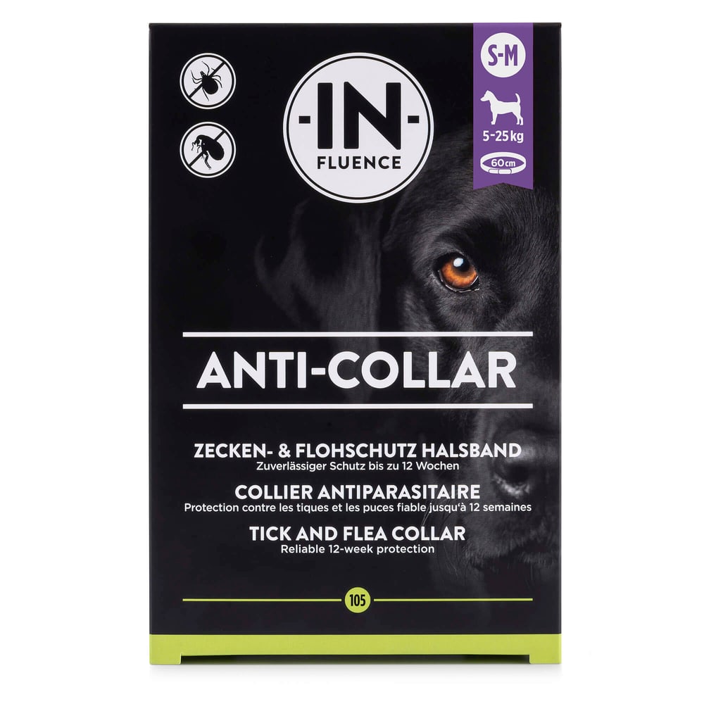 Anti-Collar chien S-M, 60 cm Collier de protection contre la vermine meikocare 658369900000 Photo no. 1