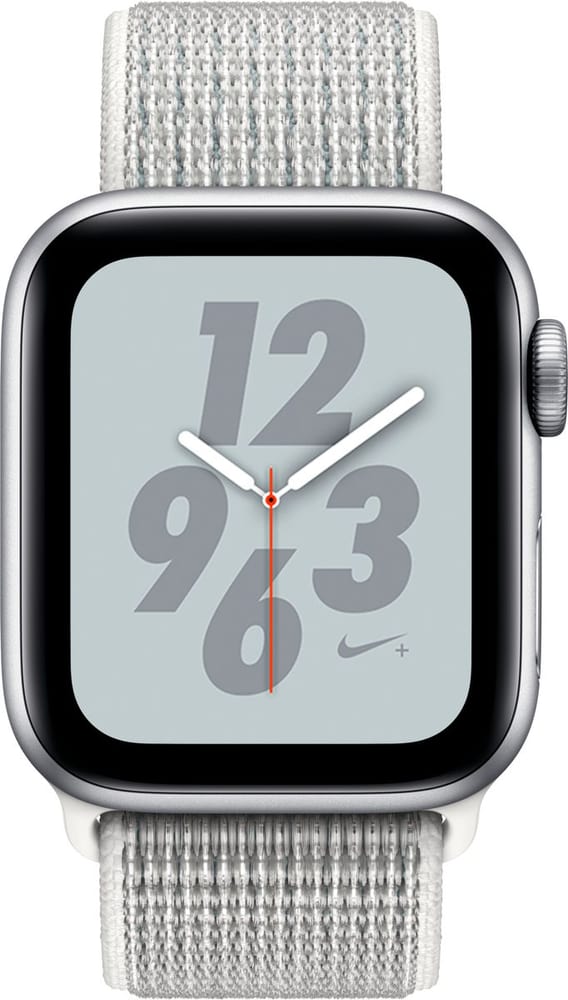 Watch Nike+ 40mm GPS+Cellular silver Aluminum Summit White Nike Sport Loop Smartwatch Apple 79845650000018 Bild Nr. 1