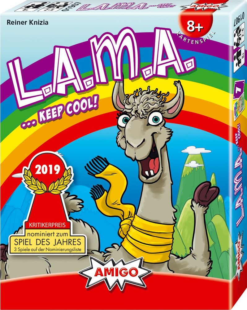 Lama - Keep Cool Jeux de société Amigo 748668700000 Photo no. 1