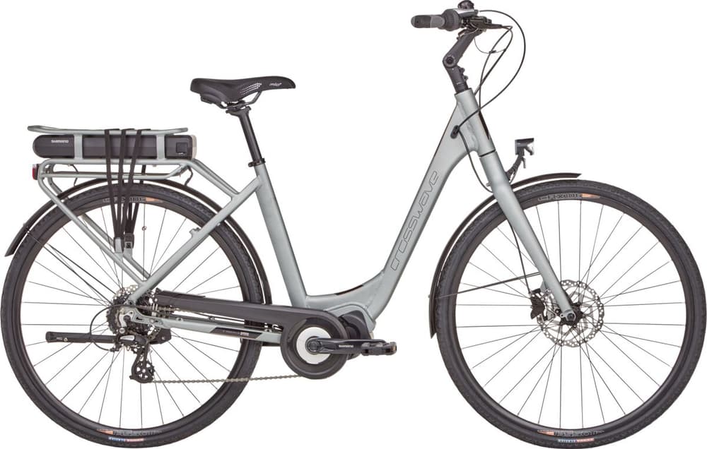 Comfort-Wave Bicicletta elettrica 25km/h Crosswave 464867004581 Colore grigio chiaro Dimensioni del telaio 45 N. figura 1