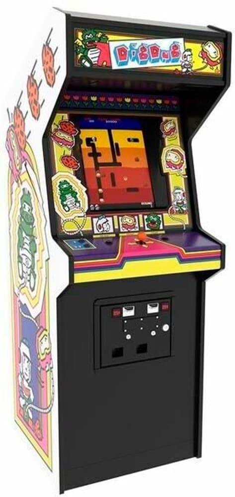 Arcade-Automat Quarter Scale Arcade Cabinet – Dig Dug Console de jeu Numskull 785302415338 Photo no. 1