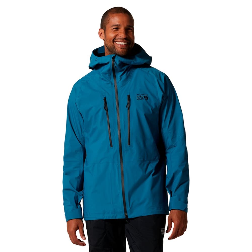 M High Exposure Gore Tex C-Knit Jacket Giacca da ski MOUNTAIN HARDWEAR 468856800342 Taglie S Colore azzurro N. figura 1