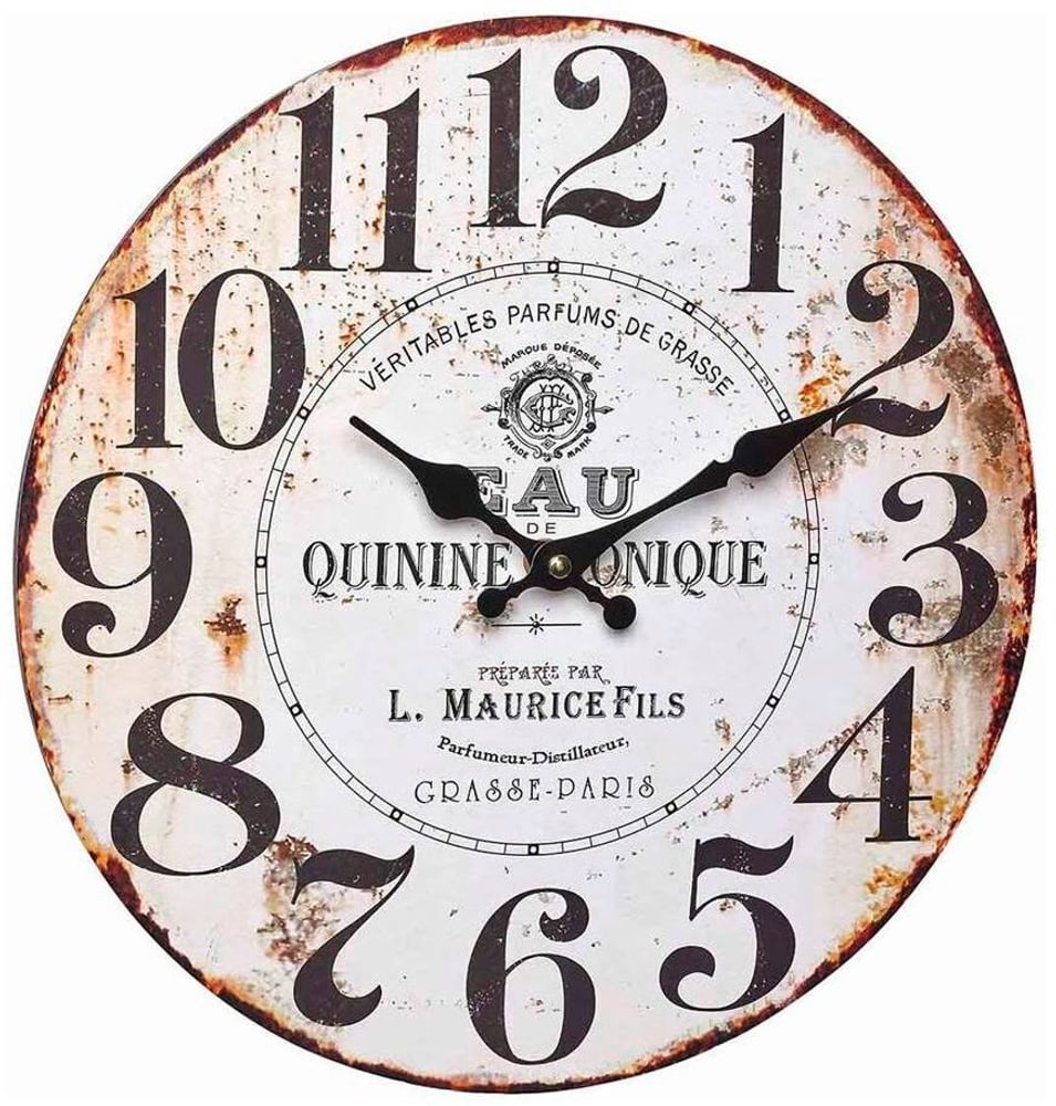 Orologio da parete Vintage Quinine Ø 33,7 cm, beige/marrone Orologio da parete TFA 785300191568 N. figura 1