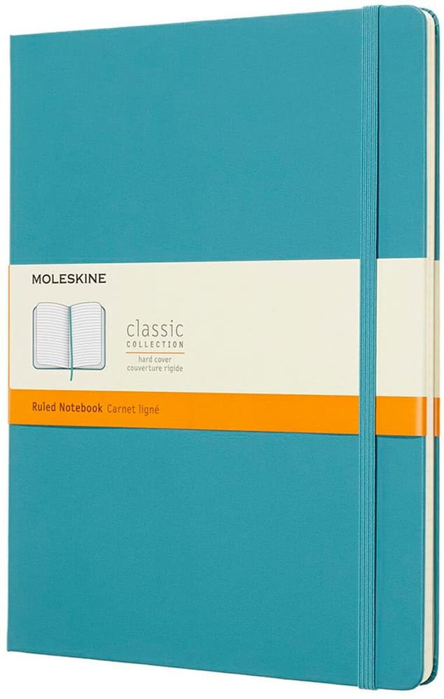 CARNET DOUBLÉ BLEU RÉCIF Carnet des notes Moleskine® 669700124954 Photo no. 1