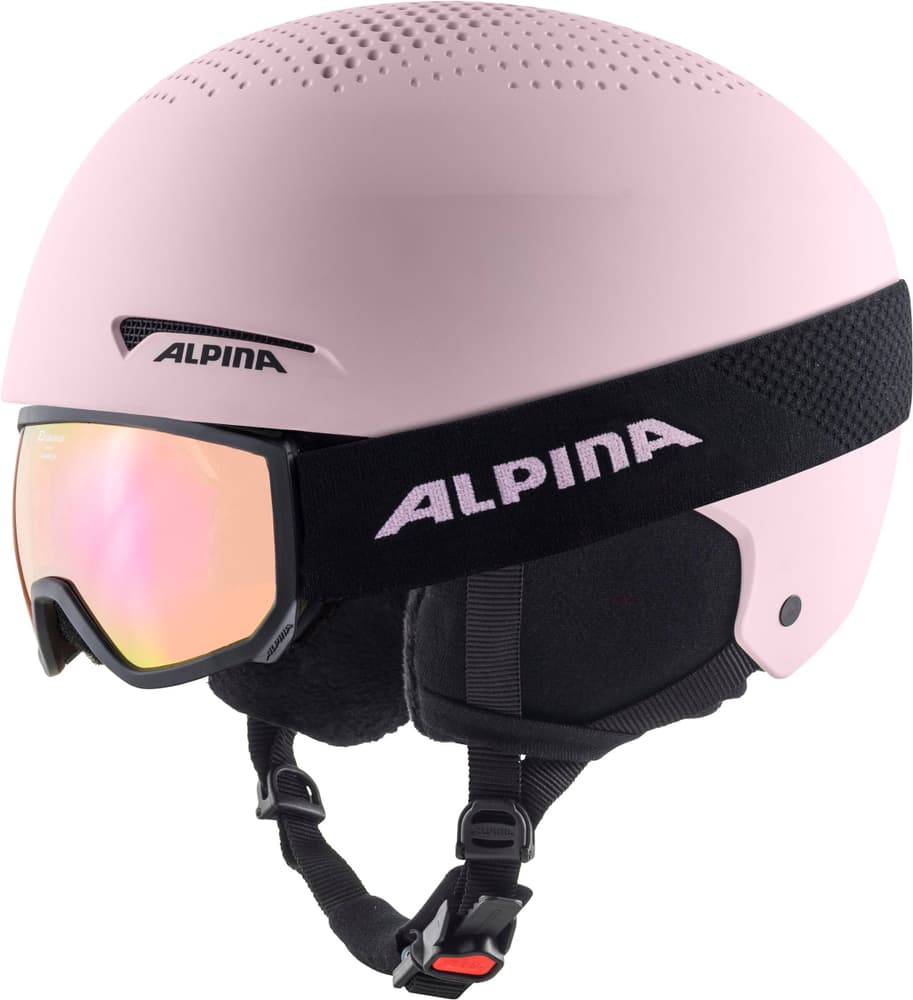 ZUPO SET (+Scarabeo Jr.) Casco da sci Alpina 468819050232 Taglie 48-52 Colore rosa c N. figura 1
