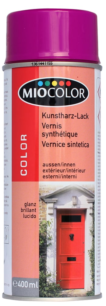 Vernice spray a base di resina sintetica Lacca colorata Miocolor 660835600000 N. figura 1
