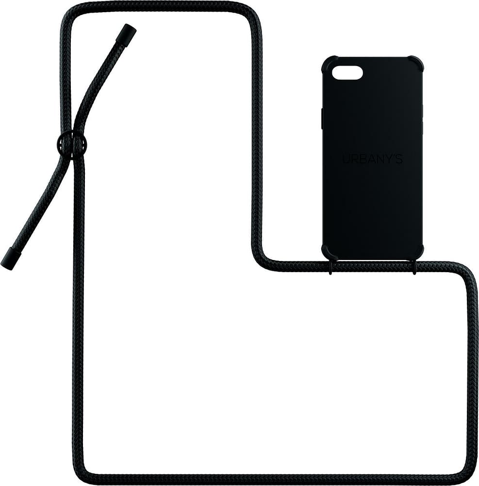 Necklace Case All Black iPhone 7 / 8 / SE (2020) Smartphone Hülle Urbany's 785300159394 Bild Nr. 1