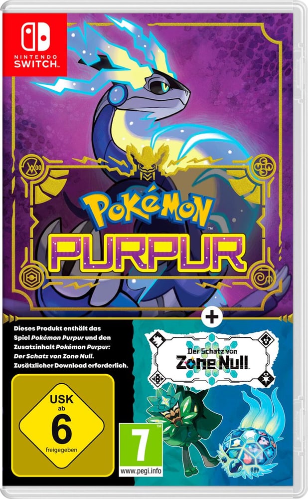 NSW - Pokémon Purpur + Der Schatz von Zone Null - Erweiterung Game (Box) 785302408739 Bild Nr. 1
