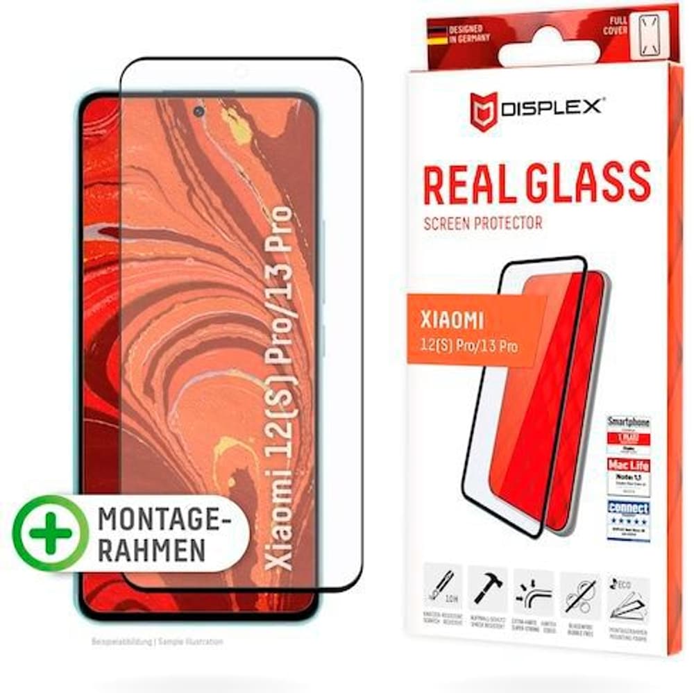Real Glass Smartphone Schutzfolie Displex 785302415184 Bild Nr. 1