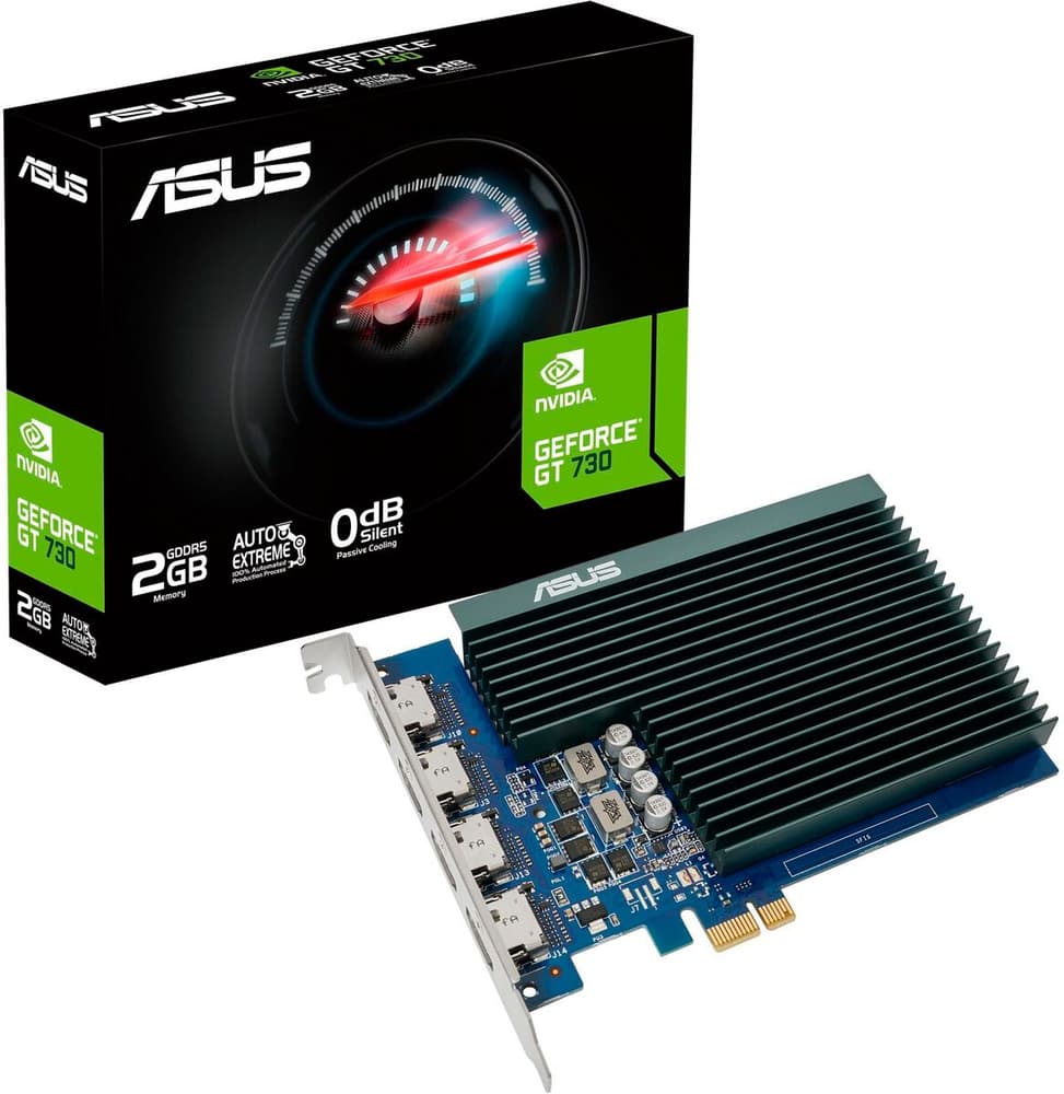 GeForce GT 730 4H SL 2 GB Scheda grafica Asus 785302410260 N. figura 1