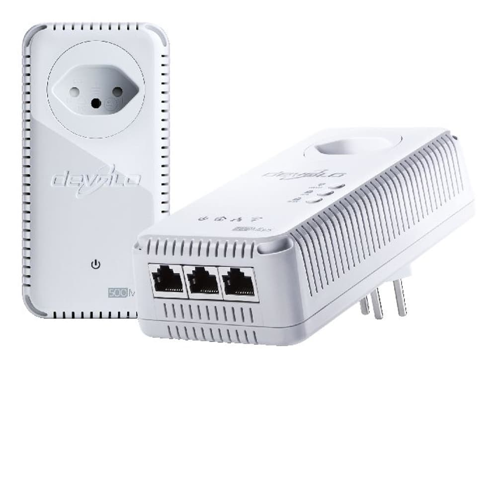dLAN 500 AV Wireless+ Powerline Starter Kit Netzwerkadapter devolo 79792940000014 Bild Nr. 1