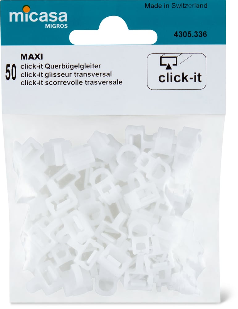 CLICK-IT MAXI Gleiter mit Queröse CLICK-IT MAXI Gleiter mit Queröse 430533600000 Bild Nr. 1