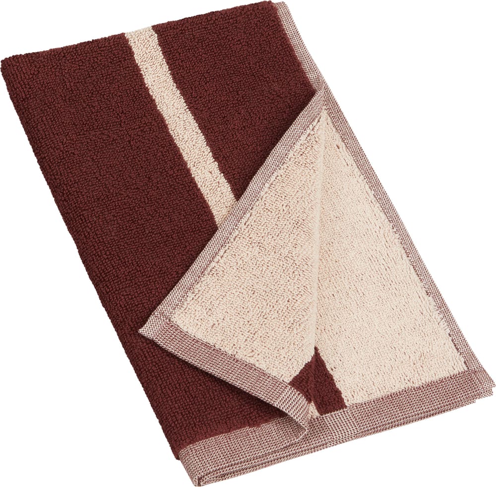 ALMIRA Gästetuch 450938120233 Farbe Ruby Wine Grösse Gästetuch - 30 x 50 cm Bild Nr. 1