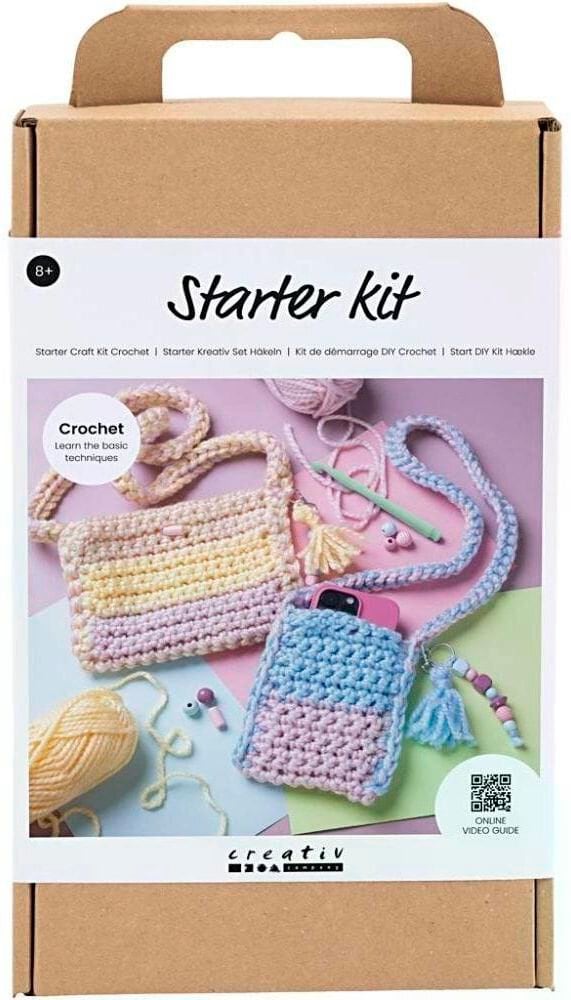 Kits de bricolage Sacs au crochet Couleurs assorties Ensemble d'artisanat Creativ Company 785302426749 Photo no. 1