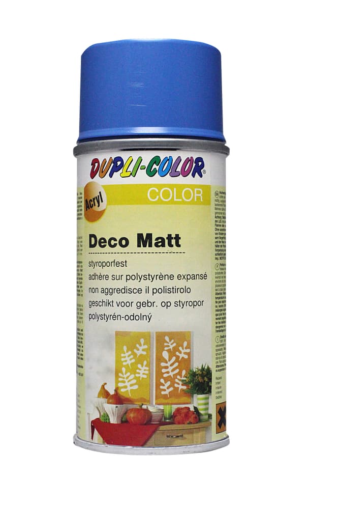 Vernice spray deco opaco Air Brush Set Dupli-Color 664810018001 Colore Blu brillante N. figura 1