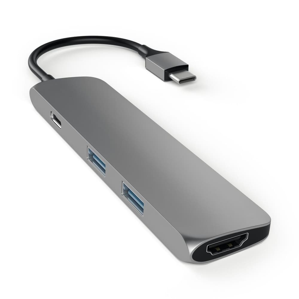 USB-C Slim Aluminium Multiport Adapter USB Adapter Satechi 785300131035 Bild Nr. 1