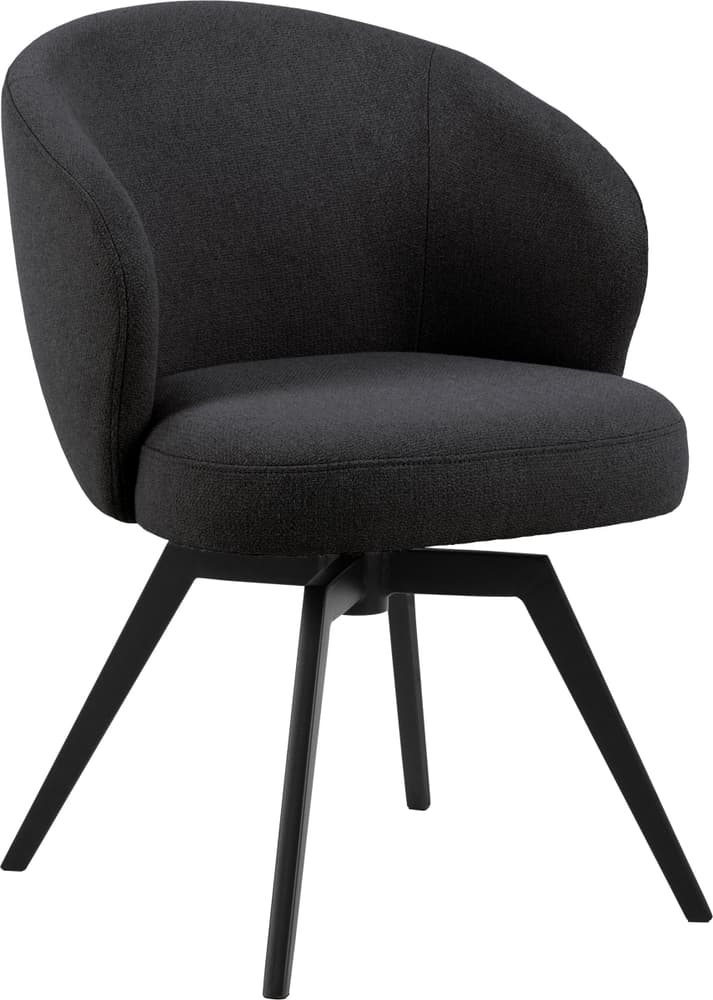 LELIA Sedia LELIA Sedia 403793300429 Dimensioni L: 58.0 cm x P: 60.0 cm x A: 80.0 cm Colore Antracite N. figura 1