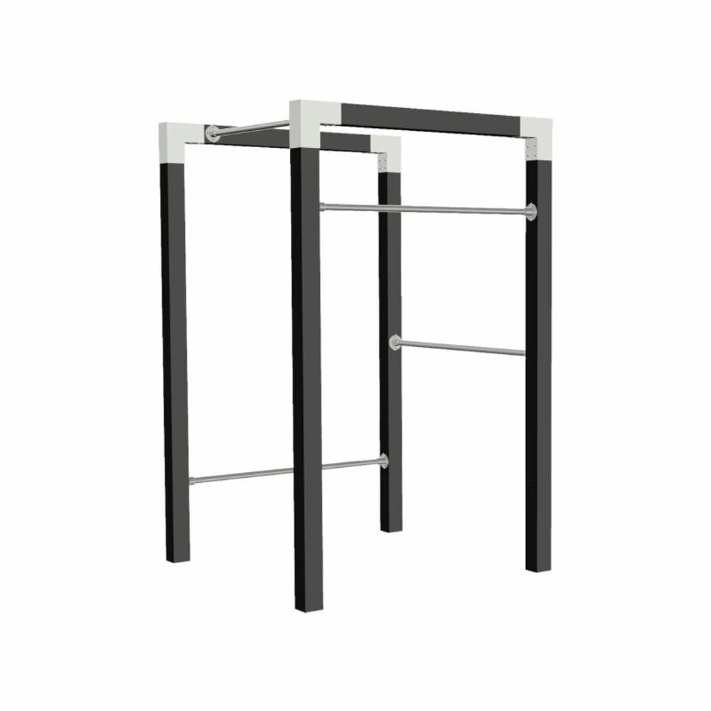 Fitness per esterni - Modello 1 KDI NTR Classe A Primed RAL9005 Nero Banco pesi PLUS 669700108931 N. figura 1