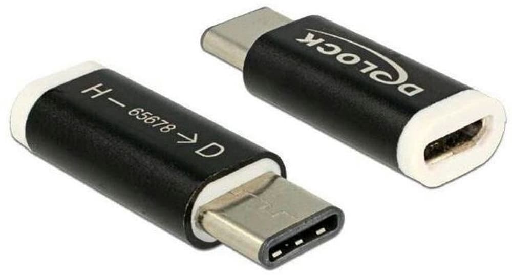 Adaptateur USB 2.0 Prise micro USB B - Connecteur USB C Adaptateur USB DeLock 785302405018 Photo no. 1