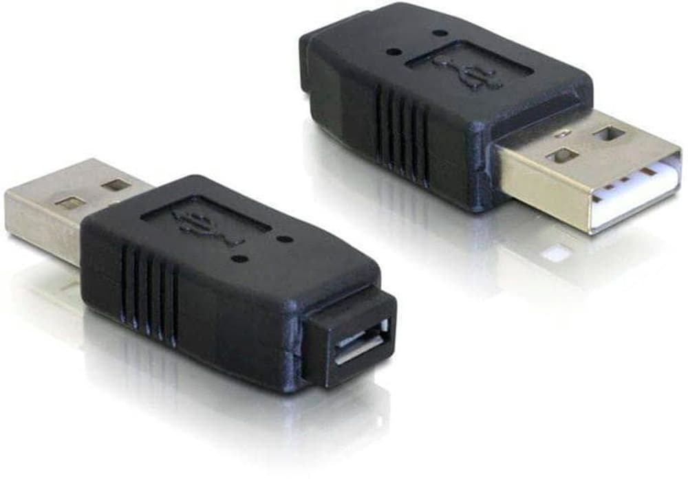 Adattatore USB 2.0 USB-A maschio - USB-MicroB femmina Adattatore USB DeLock 785302405105 N. figura 1