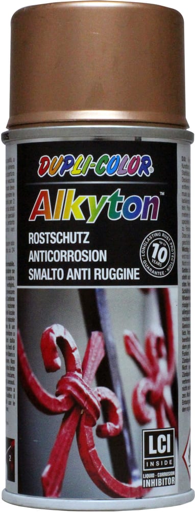 Aerosol de peinture antirouille antirouille Alkyton Laque spéciale Dupli-Color 660838100000 Couleur Cuivre Contenu 150.0 ml Photo no. 1
