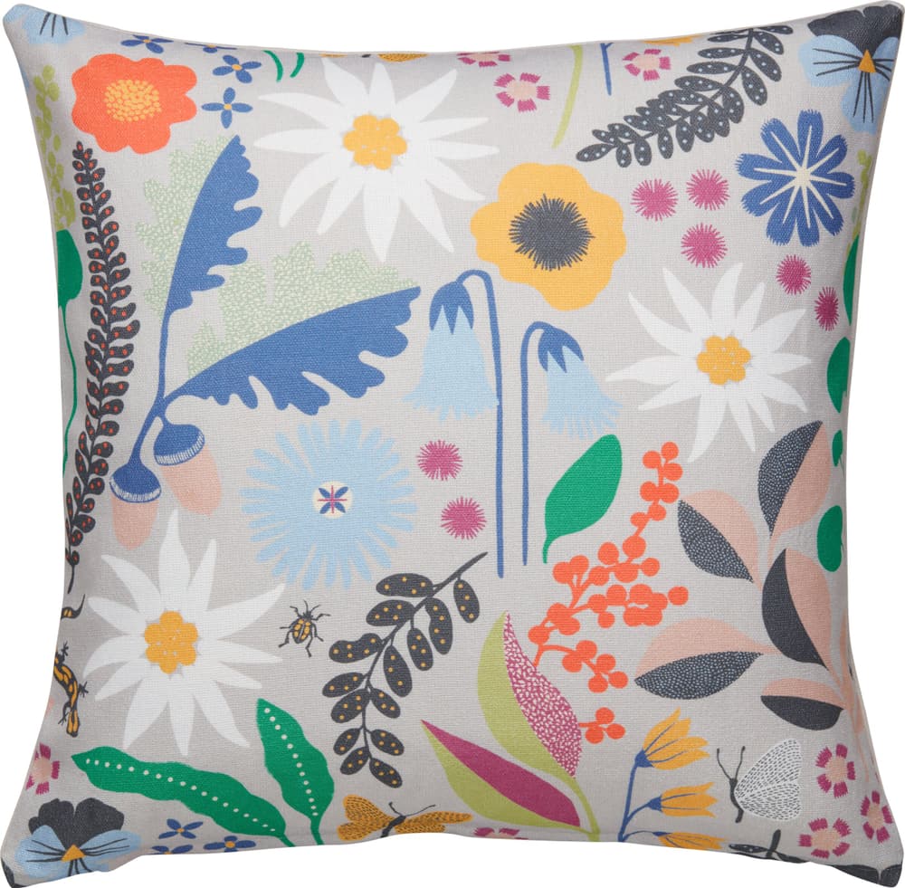 FLURINA Coussin décoratif 450799110092 Couleur Multicouleur Dimensions L: 50.0 cm x H: 50.0 cm Photo no. 1