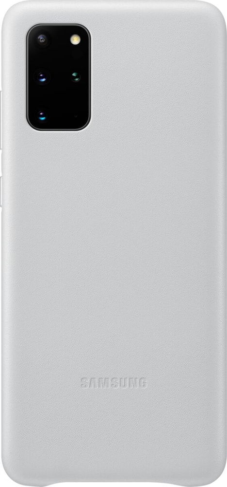 Hard-Cover Leather light gray Smartphone Hülle Samsung 785300151214 Bild Nr. 1