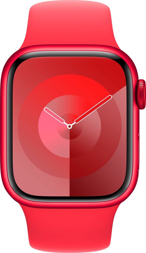 Watch Series 9 GPS 41mm (PRODUCT)RED Aluminium Case with (PRODUCT)RED Sport Band - M/L Smartwatch Apple 785302407473 N. figura 1