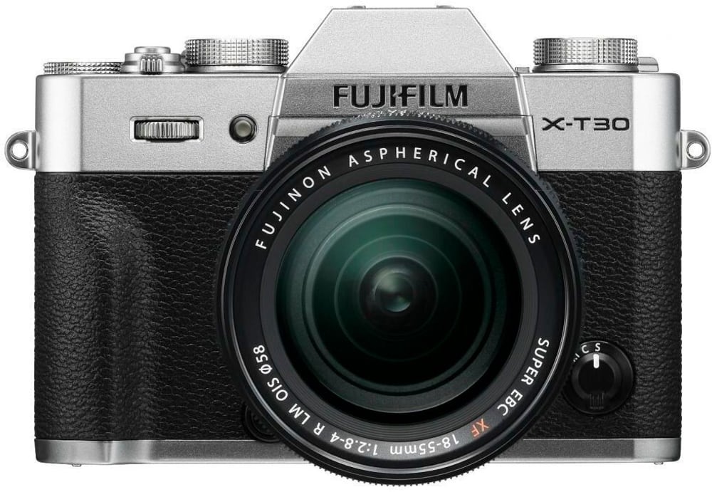 X-T30 II Silver Kit XF 18-55mm Systemkamera Kit FUJIFILM 785302402452 Bild Nr. 1