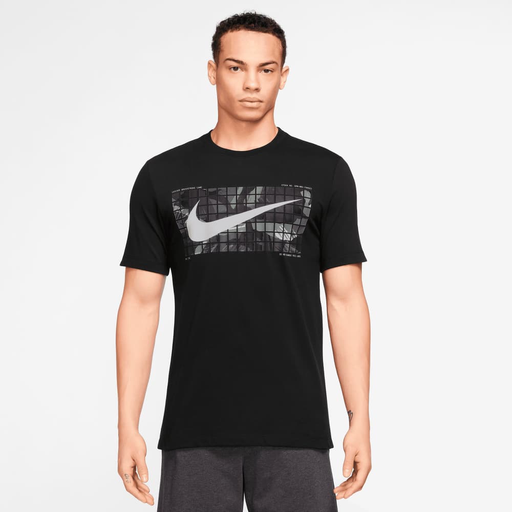 DF Tee Camo Shirt Nike 471841800320 Grösse S Farbe schwarz Bild-Nr. 1