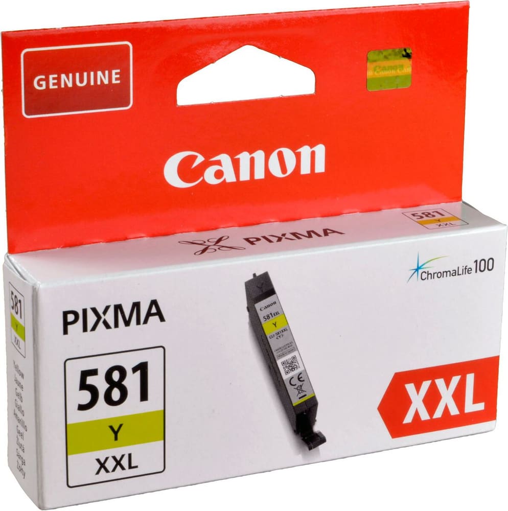 CLI-581XXL Y Cartuccia d'inchiostro Canon 798564200000 N. figura 1