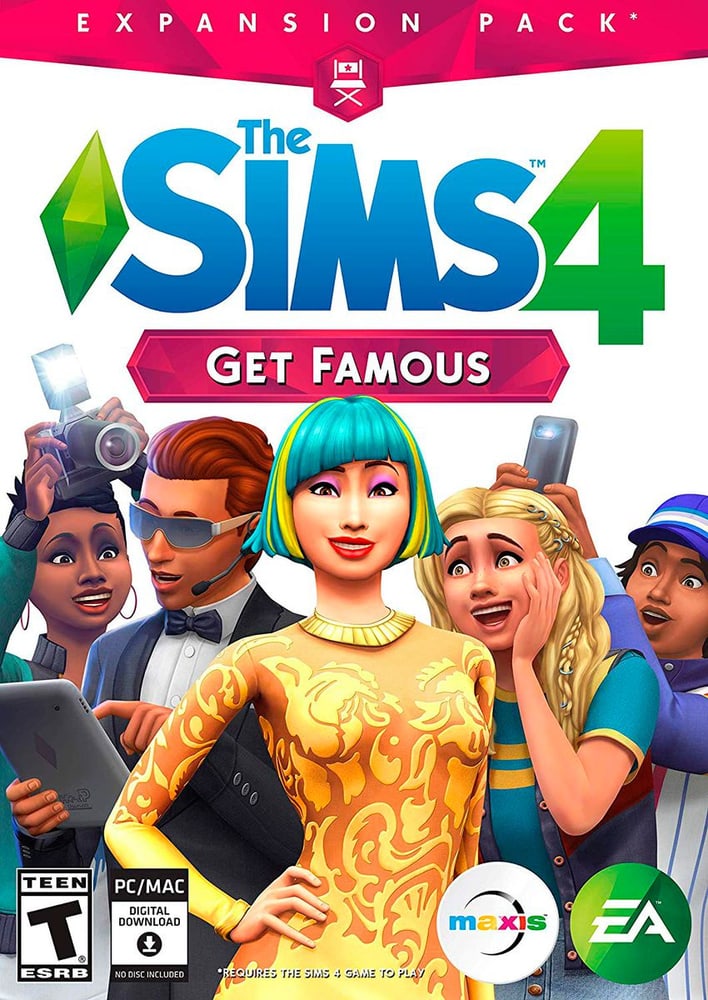 Xbox One - Sims 4: Get Famous Game (Download) 785300141679 N. figura 1