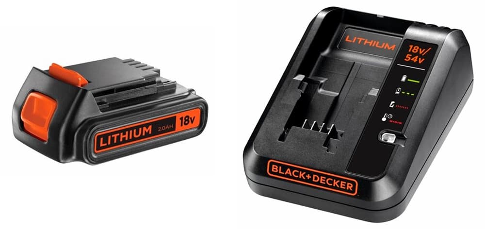 Starter Kit 18V Batteria di ricambio Black&Decker 630918800000 N. figura 1
