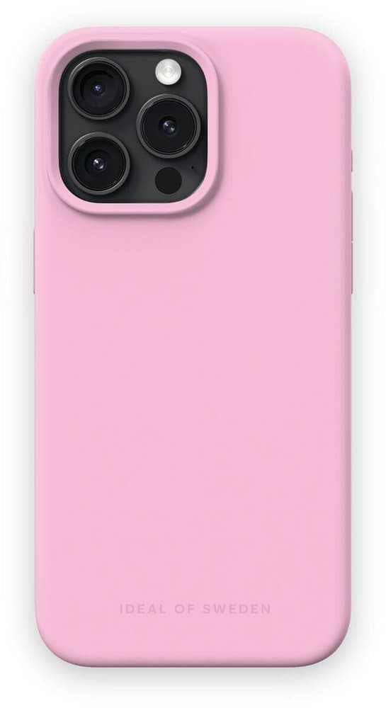 Back Cover Silicone iPhone 15 Pro Max Bubblegum Pink Smartphone Hülle iDeal of Sweden 785302436074 Bild Nr. 1