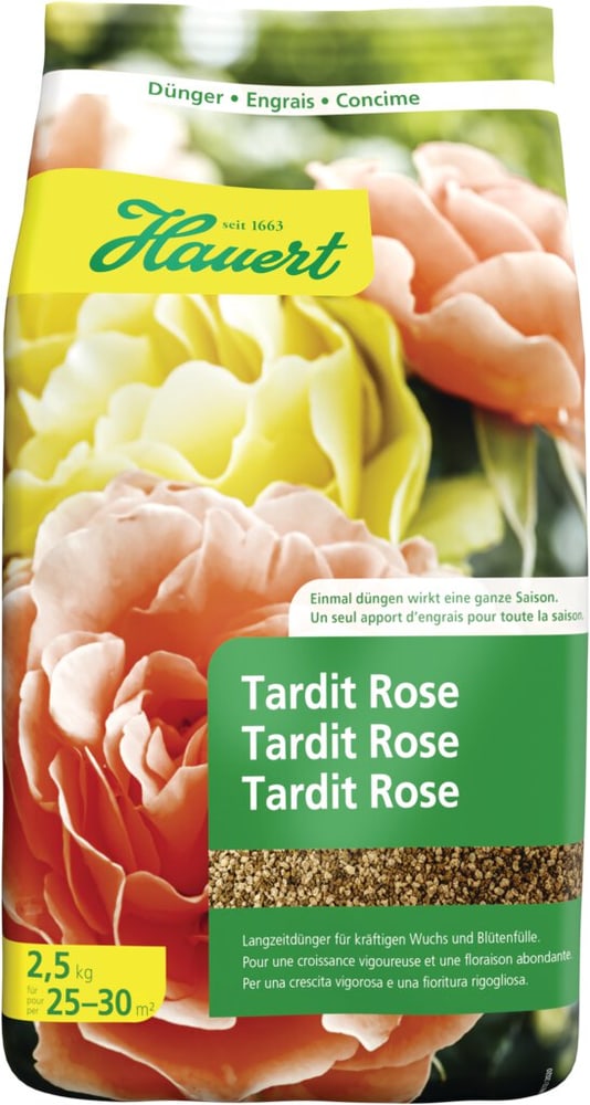 Tardit Rose, 2,5 kg Fertilizzante solido Hauert 658201800000 N. figura 1