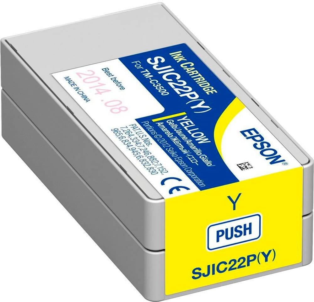 SJIC22P(Y) Ink yellow Std Capacity 32.5ml Tintenpatrone Epson 785302432174 Bild Nr. 1
