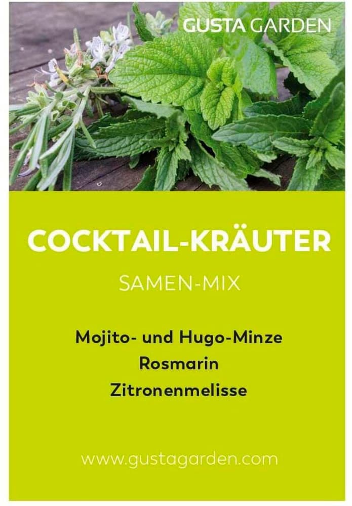 Samen Mix Cocktail-Kräuter HARRY HERBS Kräutersamen Gusta Garden 785302428030 Bild Nr. 1