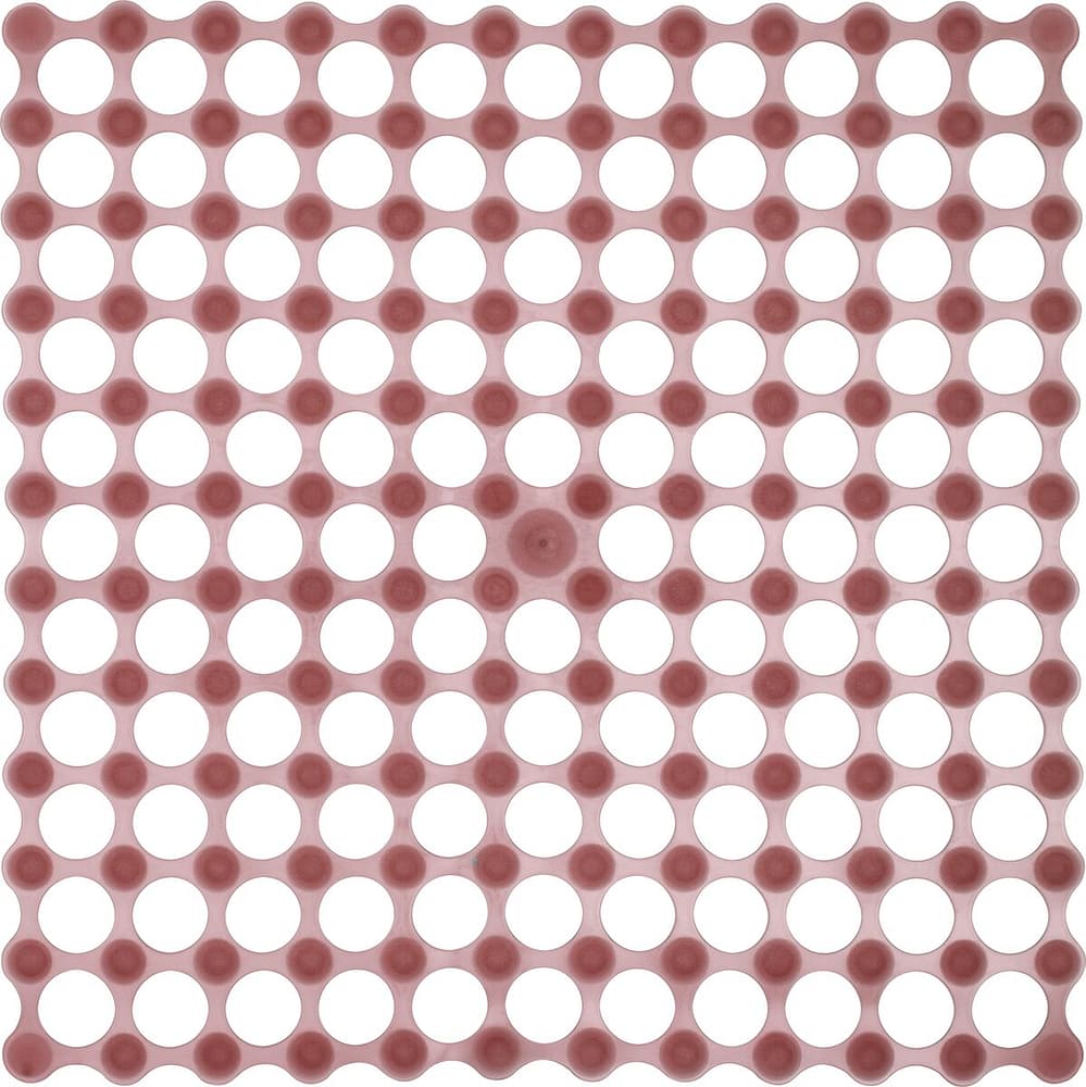 RONDO Tappetino da doccia 453160156136 Colore Rosa Dimensioni L: 53.0 cm x A: 53.0 cm N. figura 1