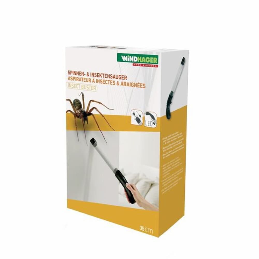 Aspiratore di ragni e insetti Insect Buster Trappola per insetti Windhager 631334000000 N. figura 1
