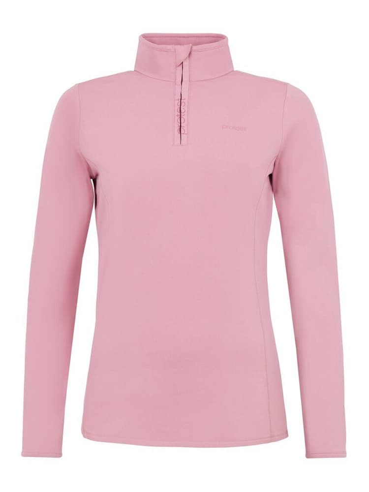 FABRIZ 1/4 zip top Pull Protest 462573600338 Taille S Couleur rose Photo no. 1