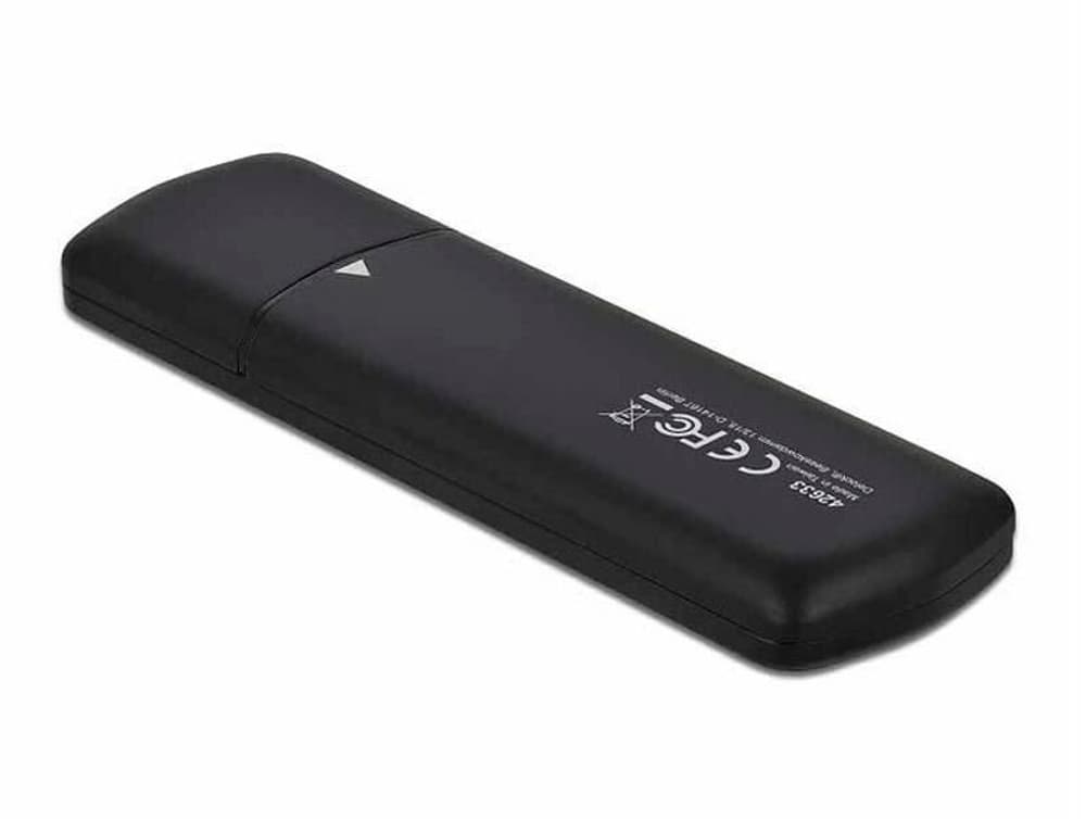 Externes Gehäuse USB 3.1 Gen2 für M.2 NVME&SATA SSD Festplattengehäuse DeLock 785302405462 Bild Nr. 1